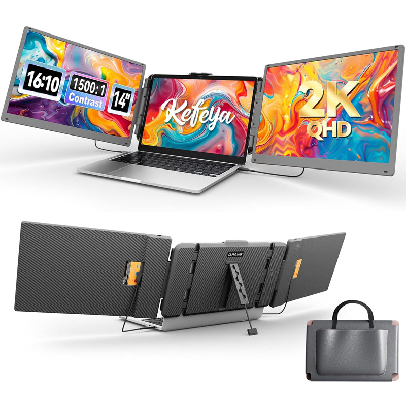 KEFEYA 2K QHD 14 tum bärbar bildskärm