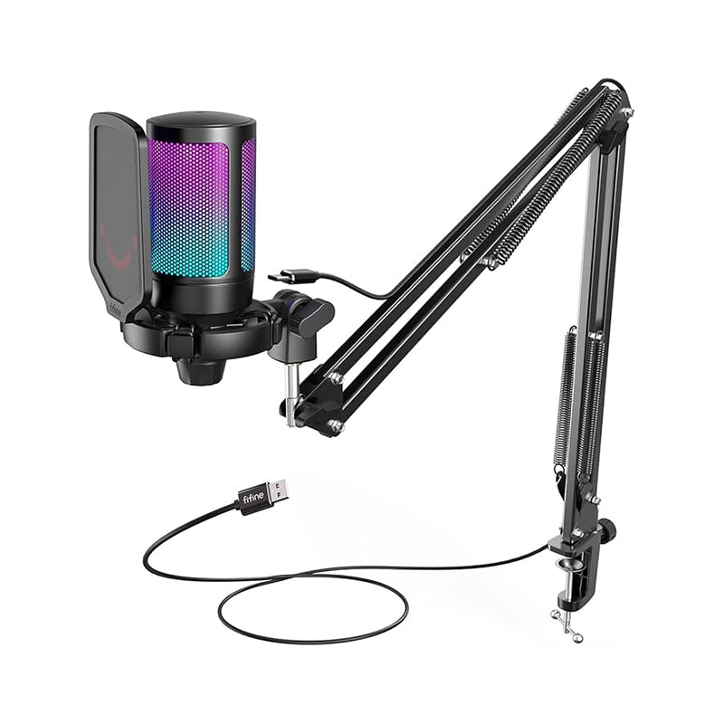 FIFINE USB-mikrofonspelkit
